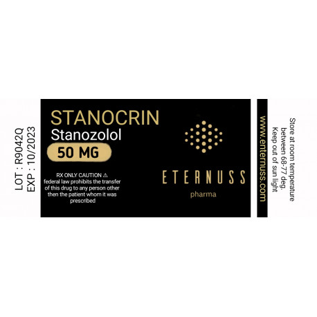 StanoCrin Inj' (50mg/ml Stanzolol)